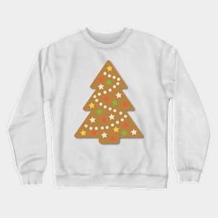 Cute Cookie Christmas Tree Crewneck Sweatshirt